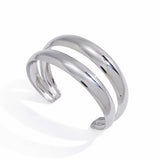 Talia Silver Bangle