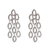 Aella Silver Stud Earrings - ILLUSIVE JEWELS