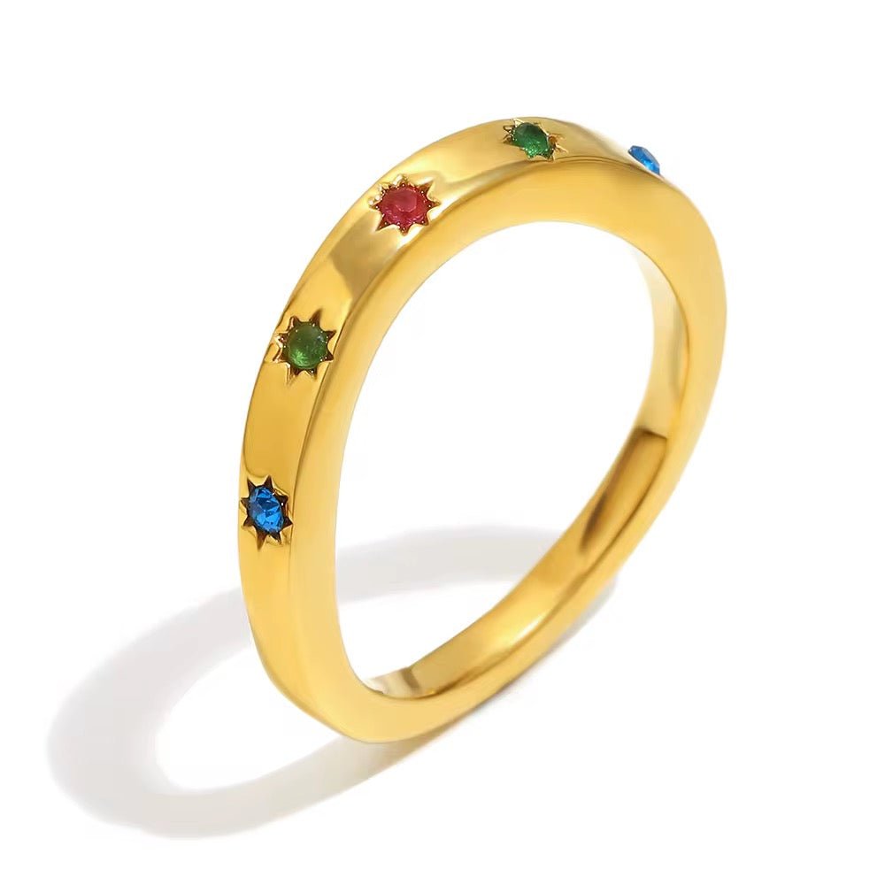 Aero Gold Ring - ILLUSIVE JEWELS