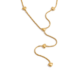 Amor Gold Dangling Necklace - ILLUSIVE JEWELS