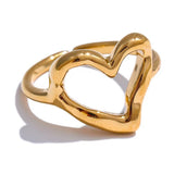 Amor Gold Ring - ILLUSIVE JEWELS