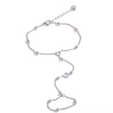 Amor Silver Hand Chain - ILLUSIVE JEWELS