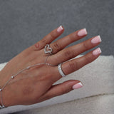 Amor Silver Ring - ILLUSIVE JEWELS