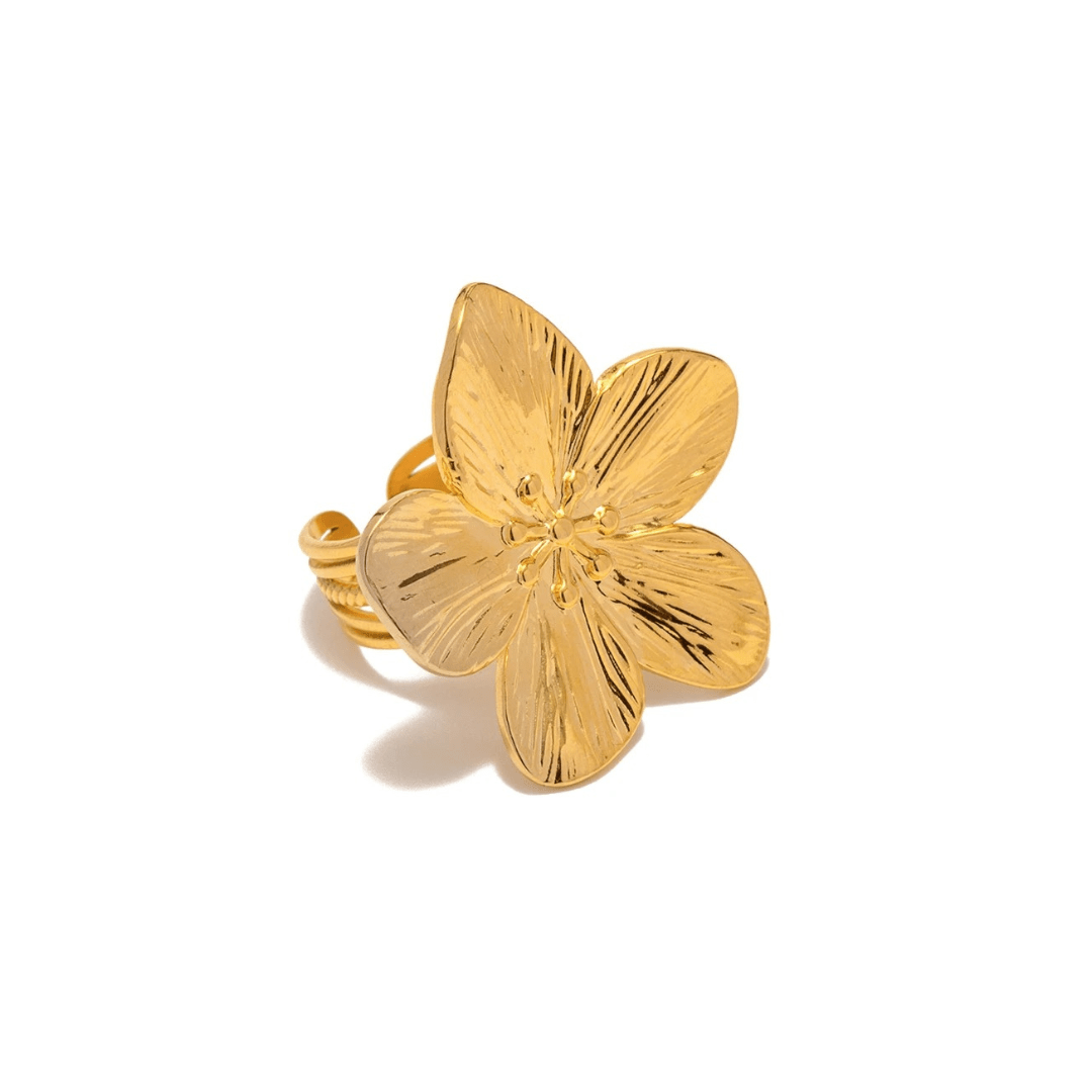 Anaya Flower Ring - ILLUSIVE JEWELS