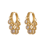 Angel Droplet Gold Earrings - ILLUSIVE JEWELS