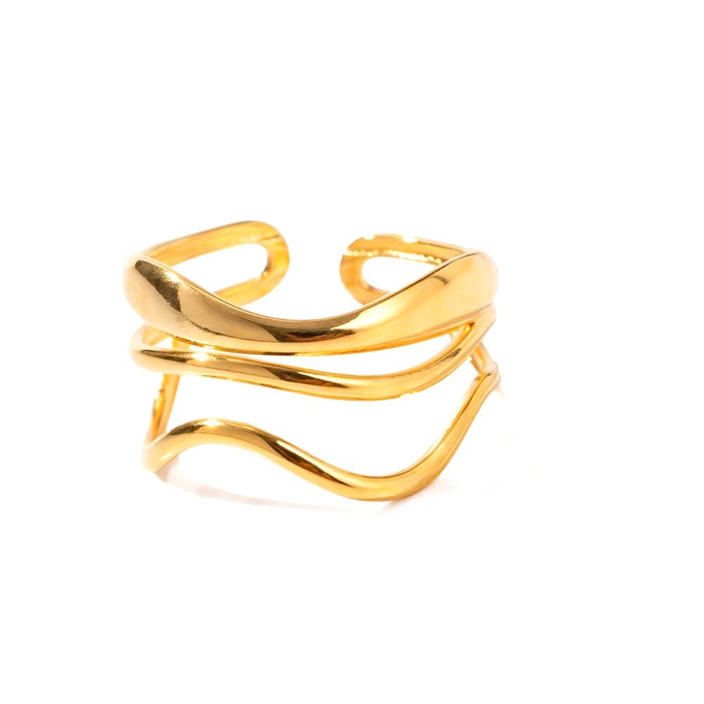 Anya Textured Ring - ILLUSIVE JEWELS