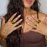 Astra Gold Ring - ILLUSIVE JEWELS