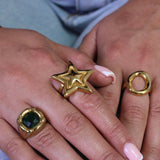 Astra Gold Ring - ILLUSIVE JEWELS