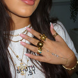 Astra Gold Ring - ILLUSIVE JEWELS