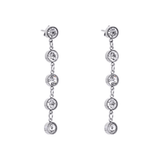 Clara Silver Earrings - ILLUSIVE JEWELS