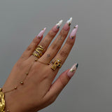 Colourful Cross Ring - ILLUSIVE JEWELS