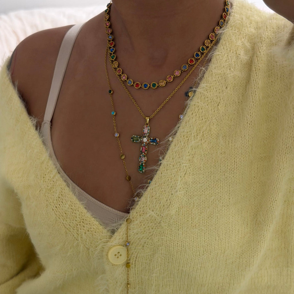 Colourful Necklace Stack 💌🧚‍♀️ - ILLUSIVE JEWELS