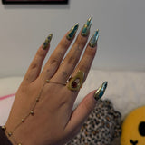 Delima Gold Ring - ILLUSIVE JEWELS