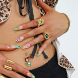 Emerald Treasure Ring - ILLUSIVE JEWELS