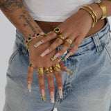 Emerald Treasure Ring - ILLUSIVE JEWELS