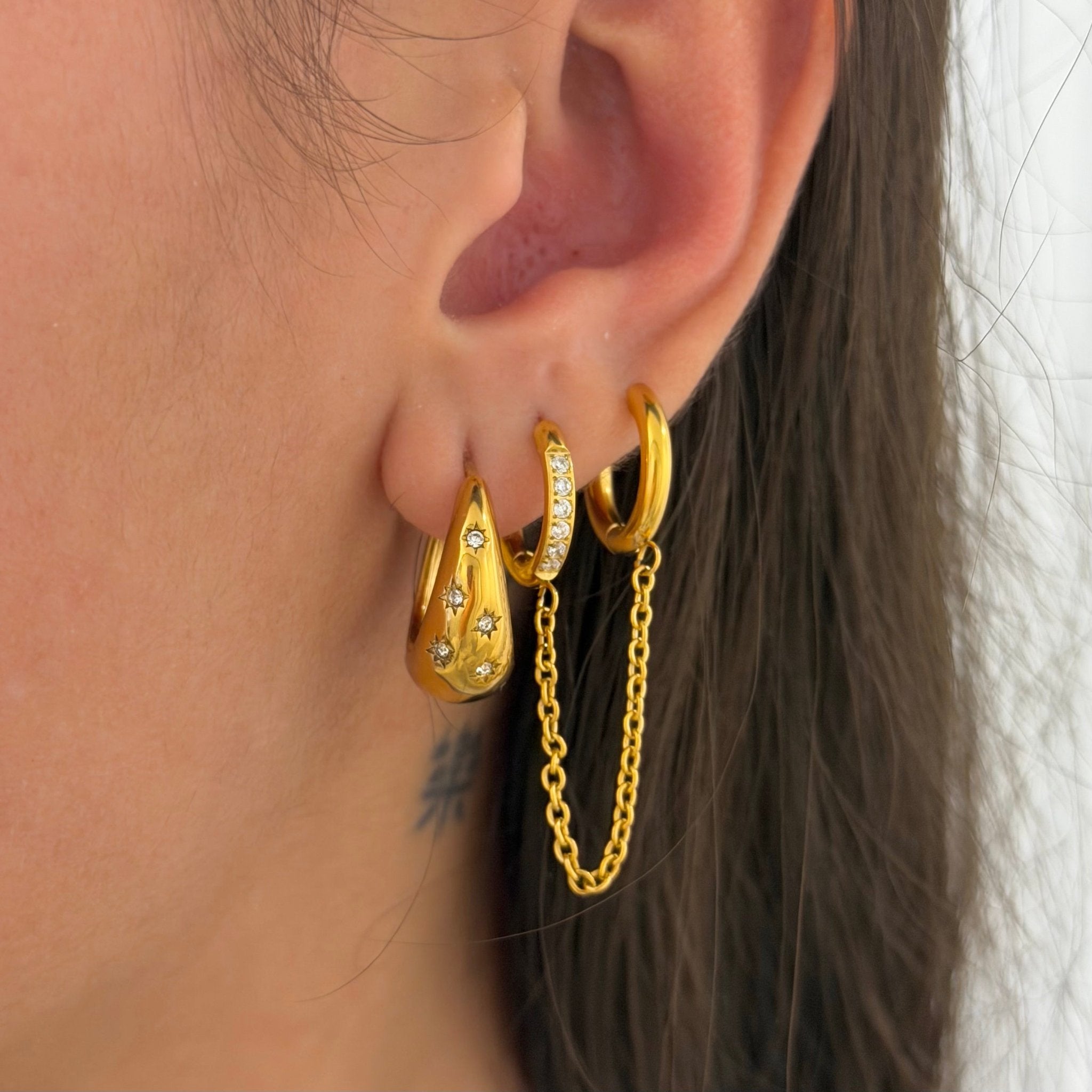 Esme Stack It Huggie Earrings - ILLUSIVE JEWELS