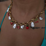 Fruit Charm Necklace - ILLUSIVE JEWELS