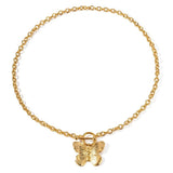Gold Butterfly Charm Necklace - ILLUSIVE JEWELS
