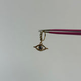 Gold Evil Eye Nose Ring - ILLUSIVE JEWELS