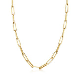 Gold Paperclip Necklace - ILLUSIVE JEWELS