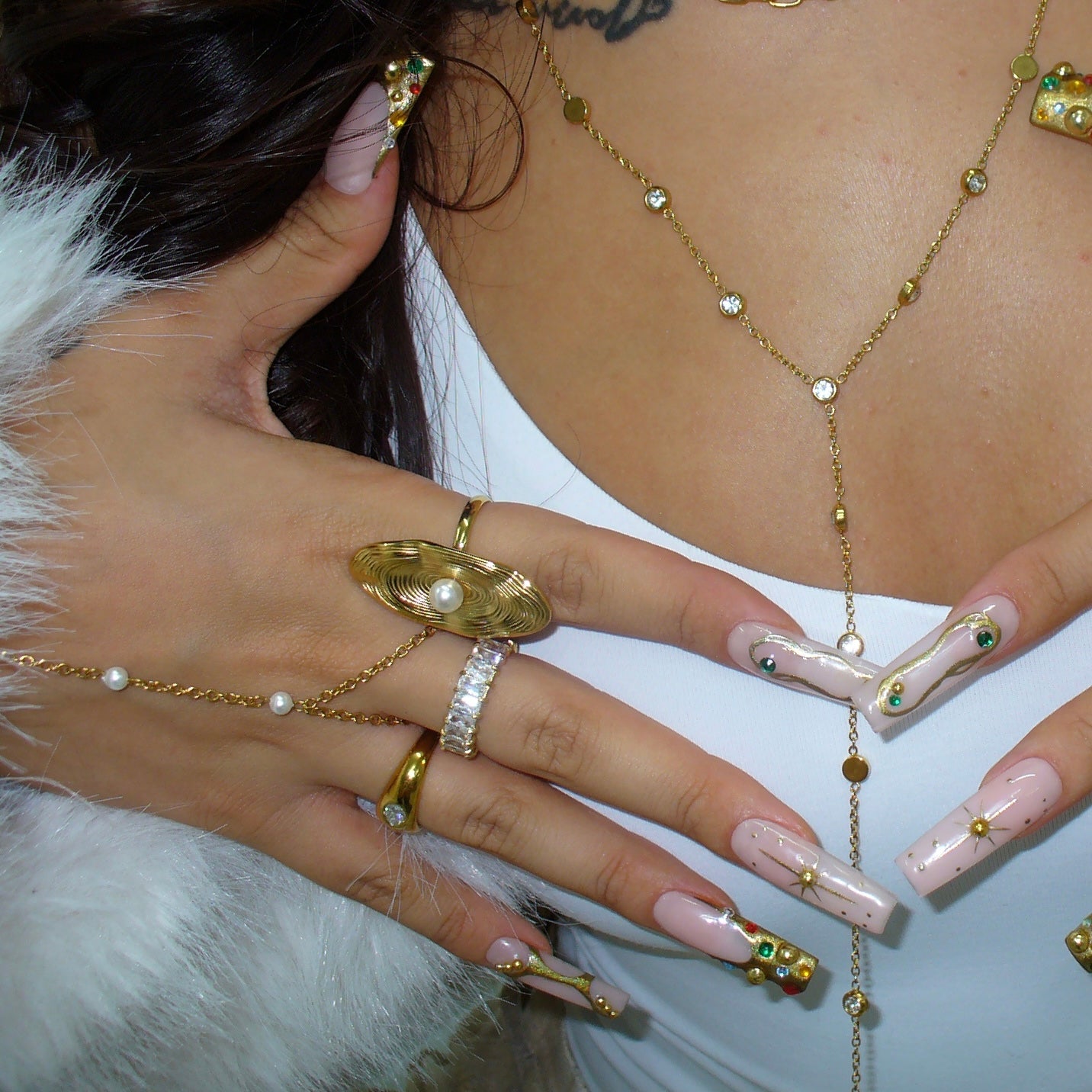 Gold Princess Ring - ILLUSIVE JEWELS