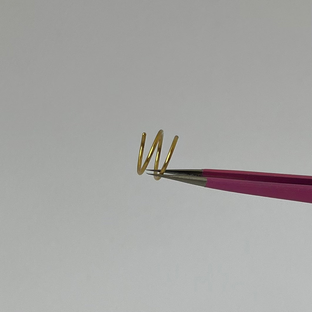 Gold Spiral Nose Ring - ILLUSIVE JEWELS