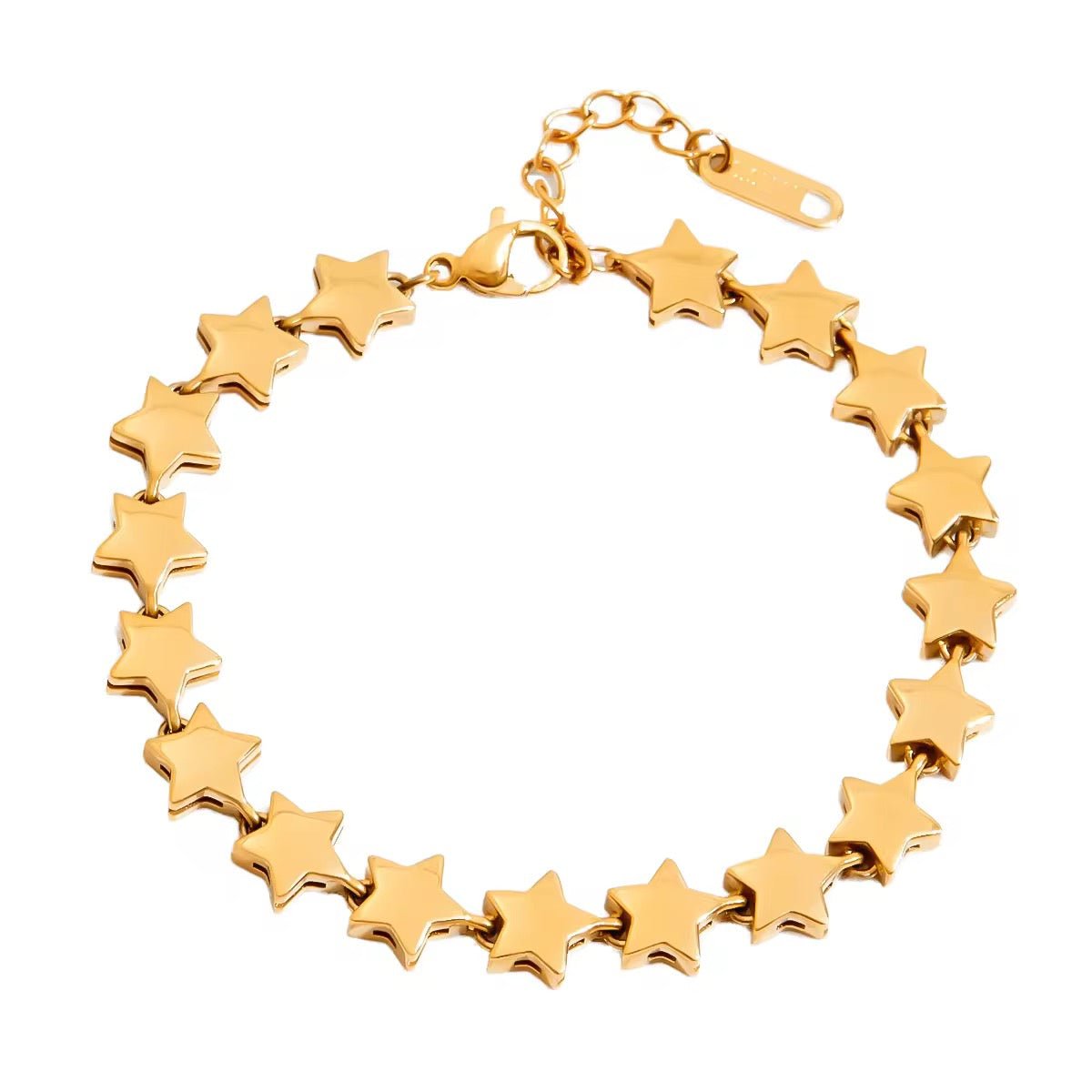 Gold Star Bracelet - ILLUSIVE JEWELS