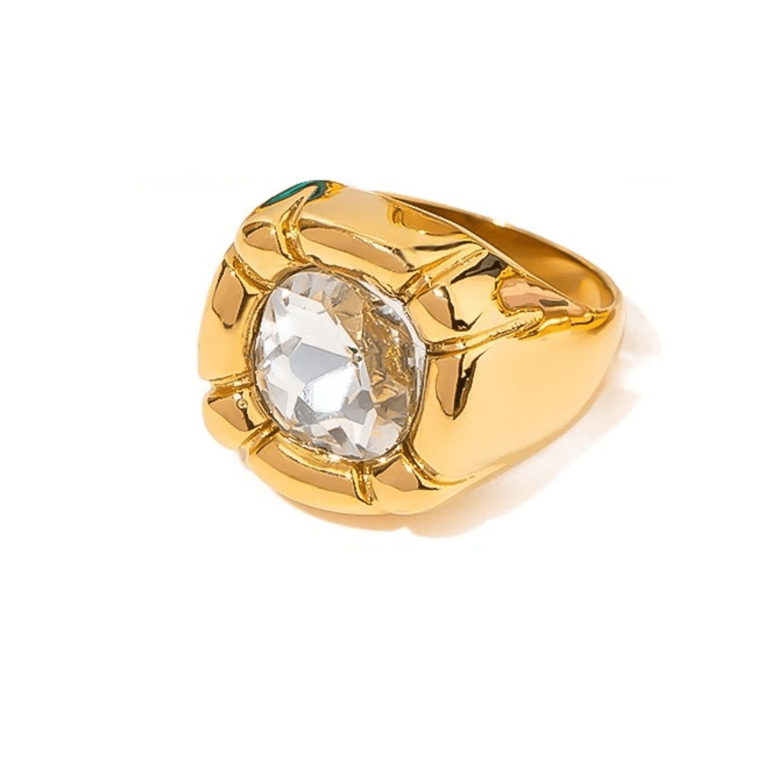 Gold Treasure Ring - ILLUSIVE JEWELS