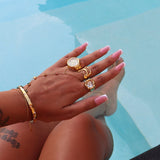 Gold Treasure Ring - ILLUSIVE JEWELS