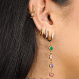Golden Huggie Earring Stack - ILLUSIVE JEWELS