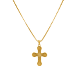 Grace Cross Gold Necklace - ILLUSIVE JEWELS