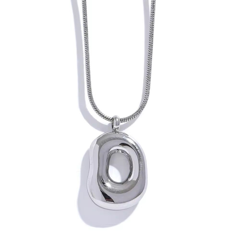 Halo Silver Necklace - ILLUSIVE JEWELS