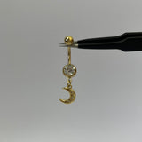 Gold Moon Belly Bar