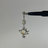 Silver Outta Space Belly Bar