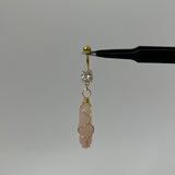 Pink Crystal Belly Bar
