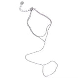 Lara Silver Hand Chain - ILLUSIVE JEWELS
