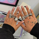 Lottie Silver Ring - ILLUSIVE JEWELS