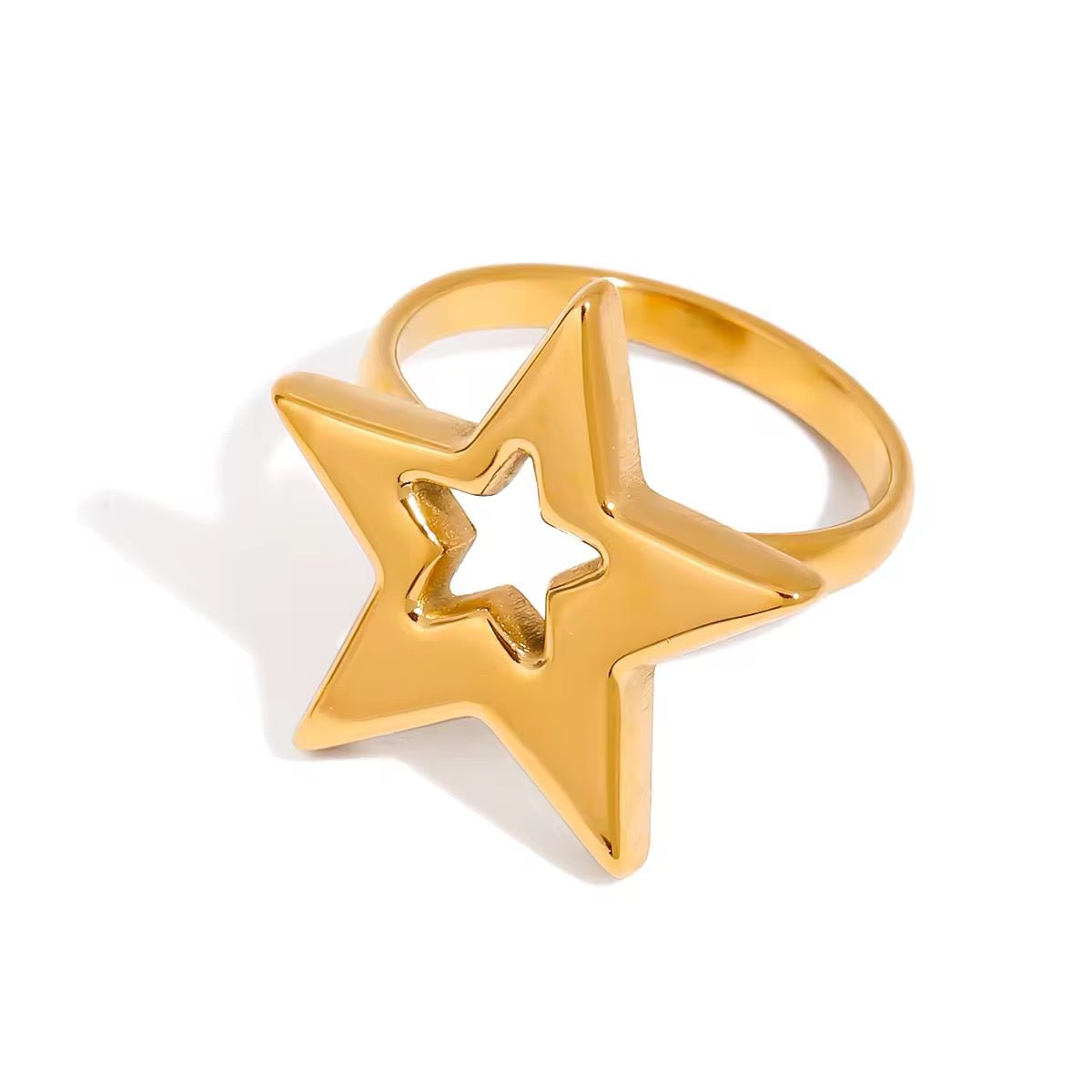 Luna Gold Ring - ILLUSIVE JEWELS