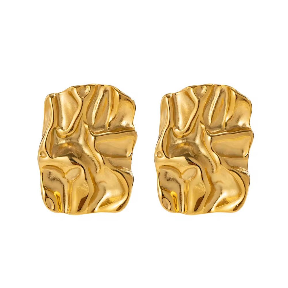 Maple Stud Earrings - ILLUSIVE JEWELS