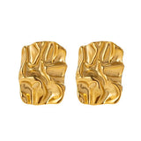 Maple Stud Earrings - ILLUSIVE JEWELS