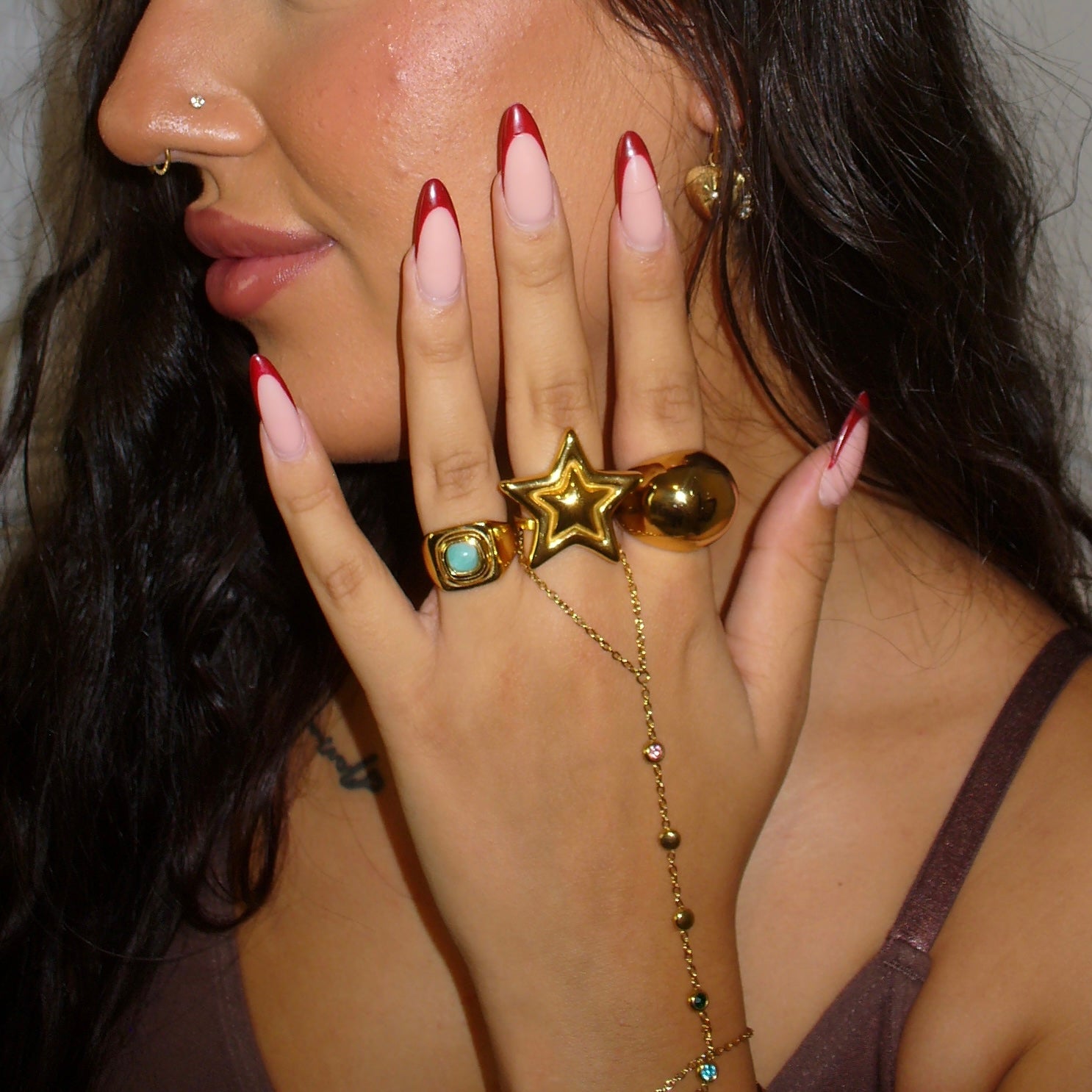 Maxie Gold Ring - ILLUSIVE JEWELS