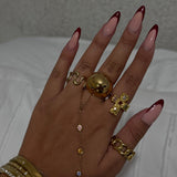 Maxie Gold Ring - ILLUSIVE JEWELS