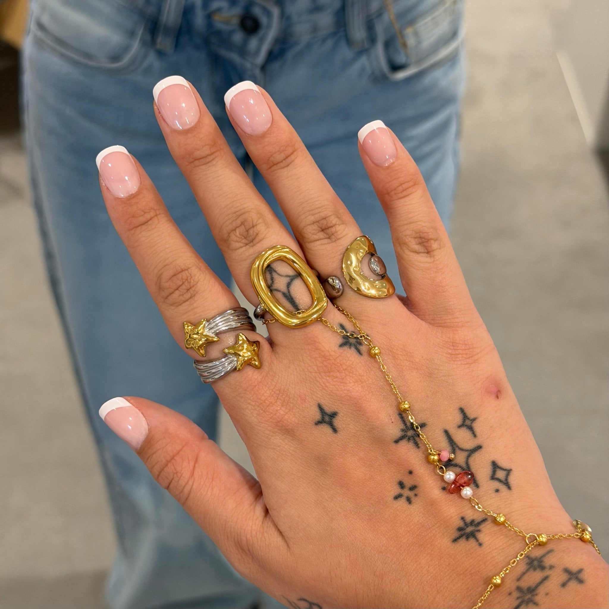 Maya Mixed Metal Ring - ILLUSIVE JEWELS