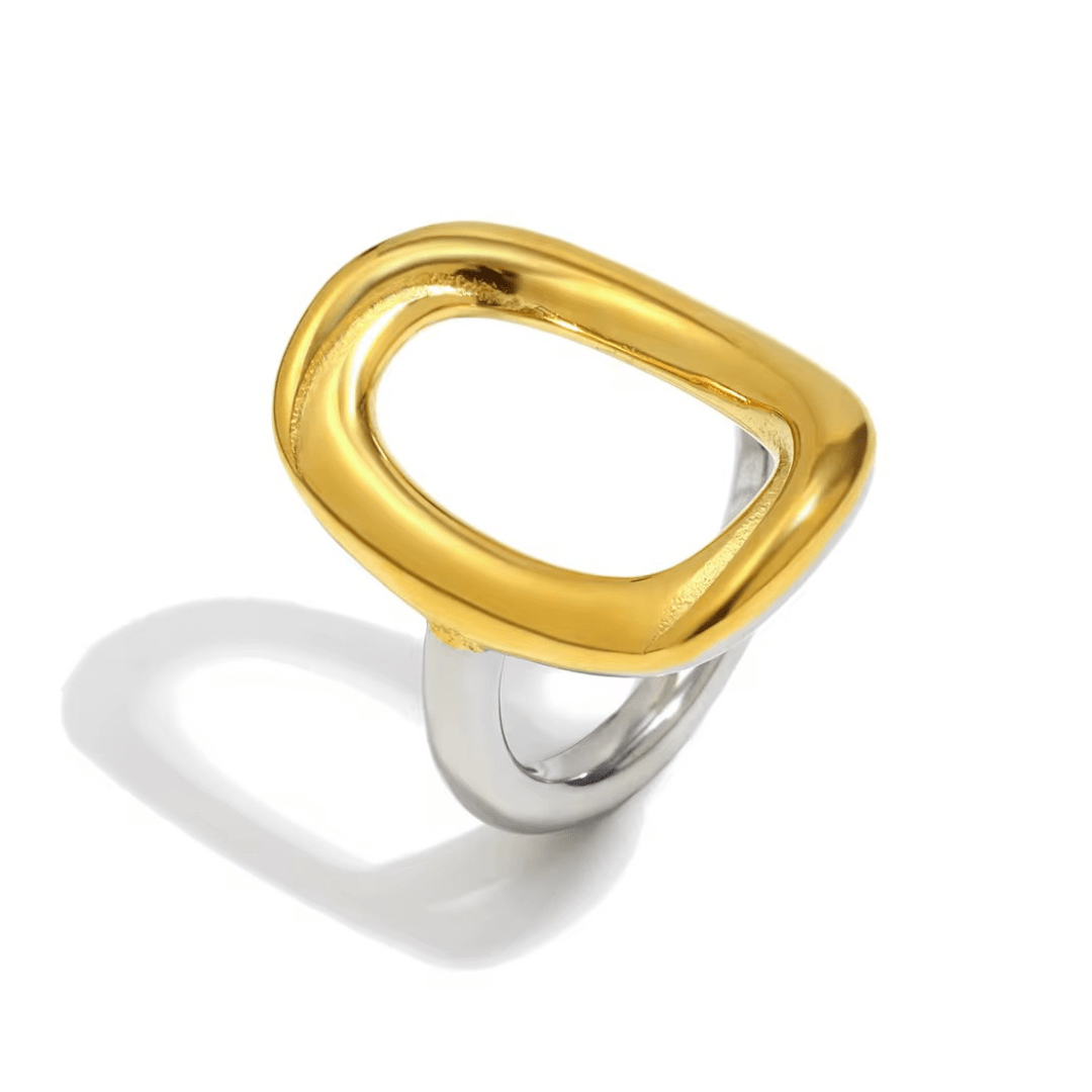 Maya Mixed Metal Ring - ILLUSIVE JEWELS