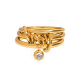 Mila Gold Stack It Ring - ILLUSIVE JEWELS
