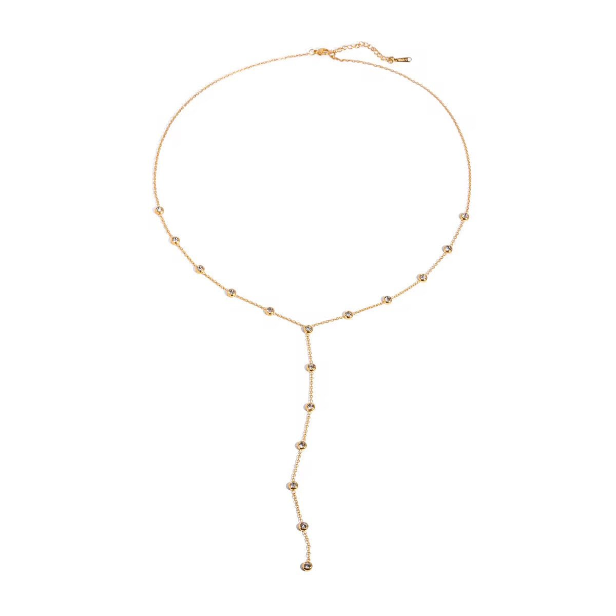 Nova Dangling Gemstone Necklace - ILLUSIVE JEWELS