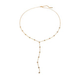 Nova Dangling Gemstone Necklace - ILLUSIVE JEWELS