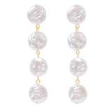 Pearl Drops Earrings - ILLUSIVE JEWELS