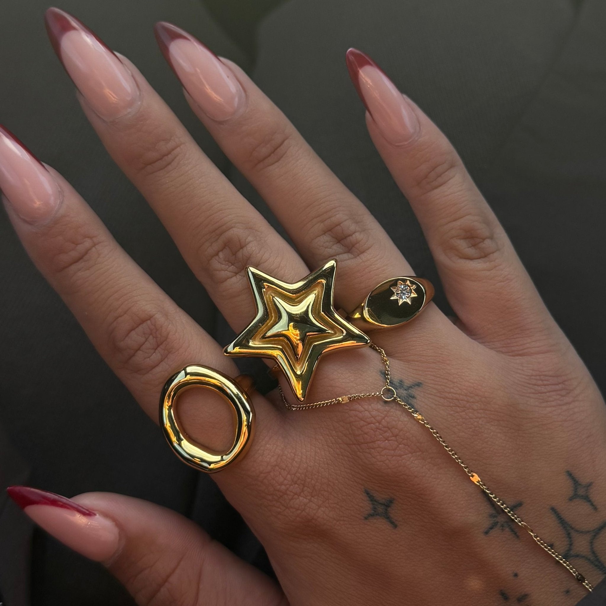 Pia Gold Ring - ILLUSIVE JEWELS