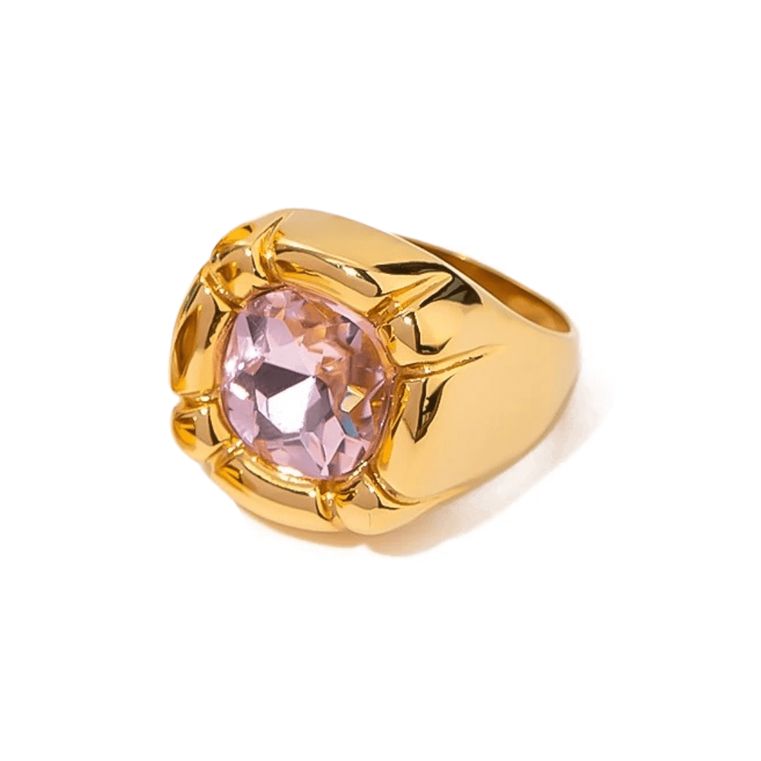 Pink Treasure Ring - ILLUSIVE JEWELS